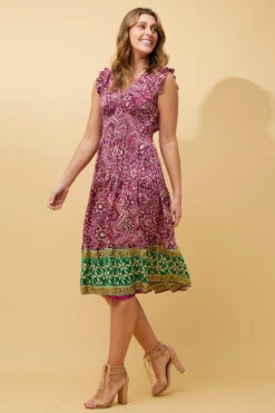 KIRAN FLORAL BOHO DRESS -Femme Connection Sales 69c43203d05aa7bc05e310009cd2d622