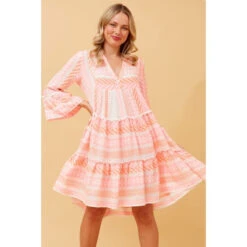 AMIRA JAQUARD BOHO SHORT DRESS -Femme Connection Sales 6a1ccf2da0e474cc54ac717ee7f066b8