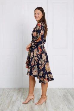 FLORAL WRAP DRESS 26 FLORAL WRAP DRESS -Femme Connection Sales 6a8183bd329f8ef667339b8e3acd10e4