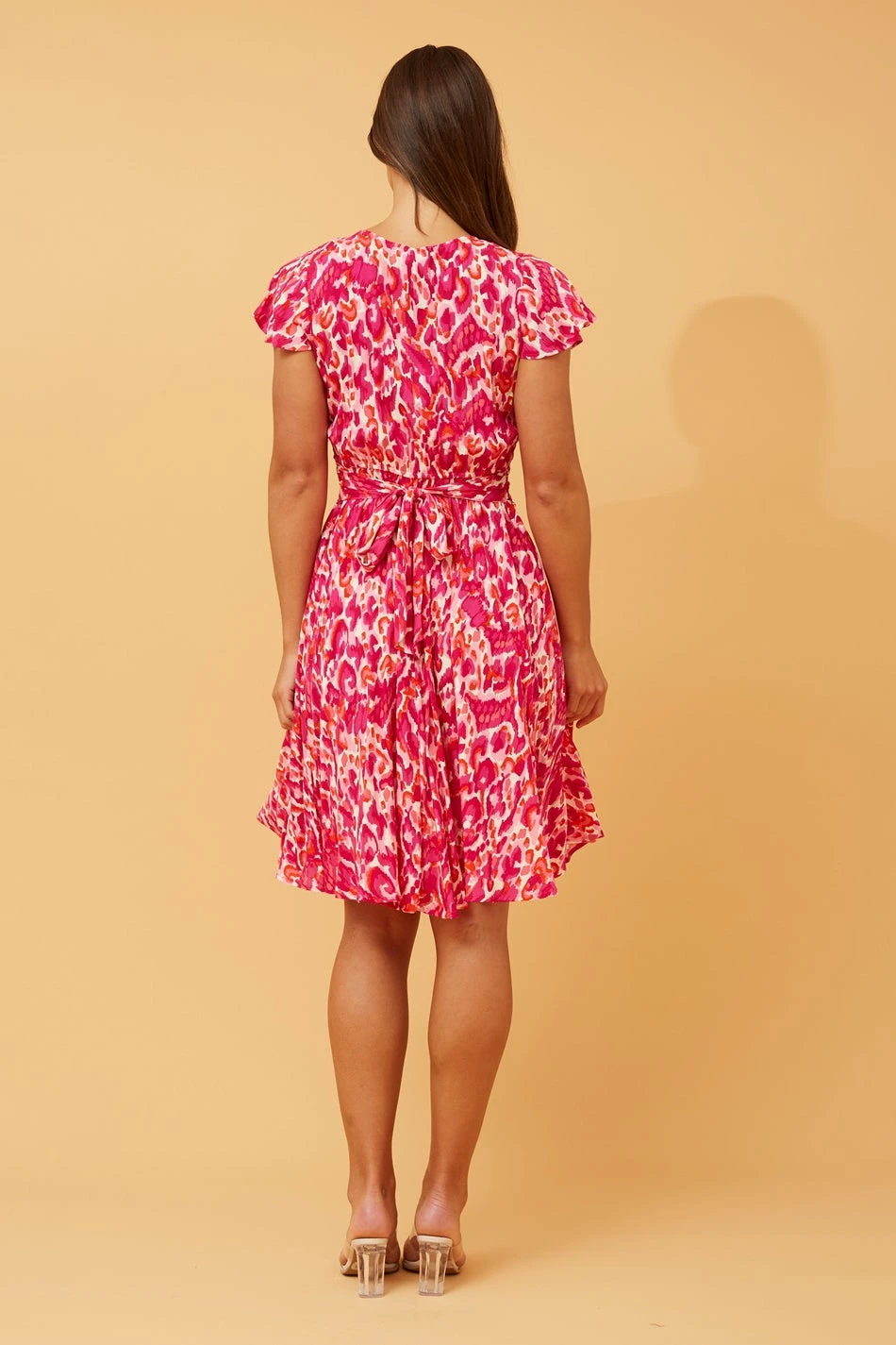 PASADENA ABSTRACT PRINT SHORT DRESS 8 PASADENA ABSTRACT PRINT SHORT DRESS - Image 6