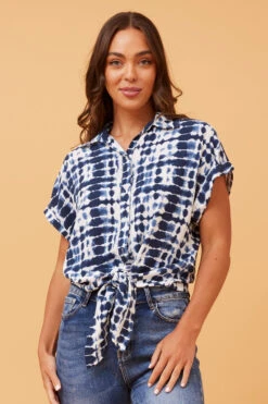 CASEY FRONT KNOT SHIRT -Femme Connection Sales 6b1a1200a9bc245b72355c7f792c3120 8a326e86 3f40 43fd 8dfe c33201bf972e