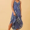 UMBRELLA PATCHWORK BOHO MIDI DRESS -Femme Connection Sales 6b344604553a9b978848958cb6cf8dbd