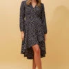Stella WILLOW DITSY PRINT WRAP DRESS