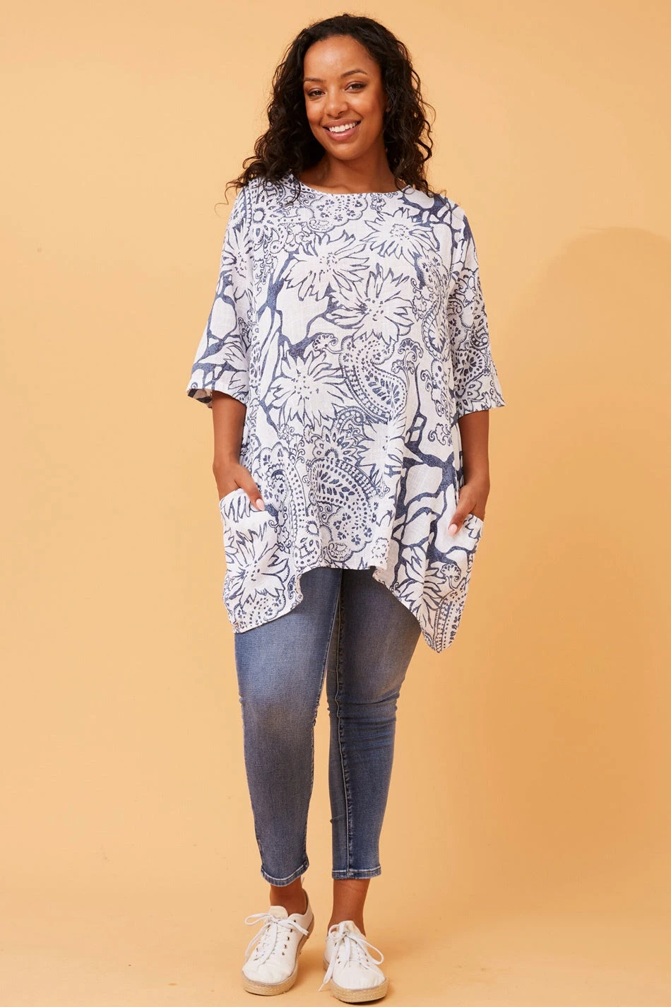 CIA PAISLEY BOHO TUNIC TOP 11 CIA PAISLEY BOHO TUNIC TOP - Image 9