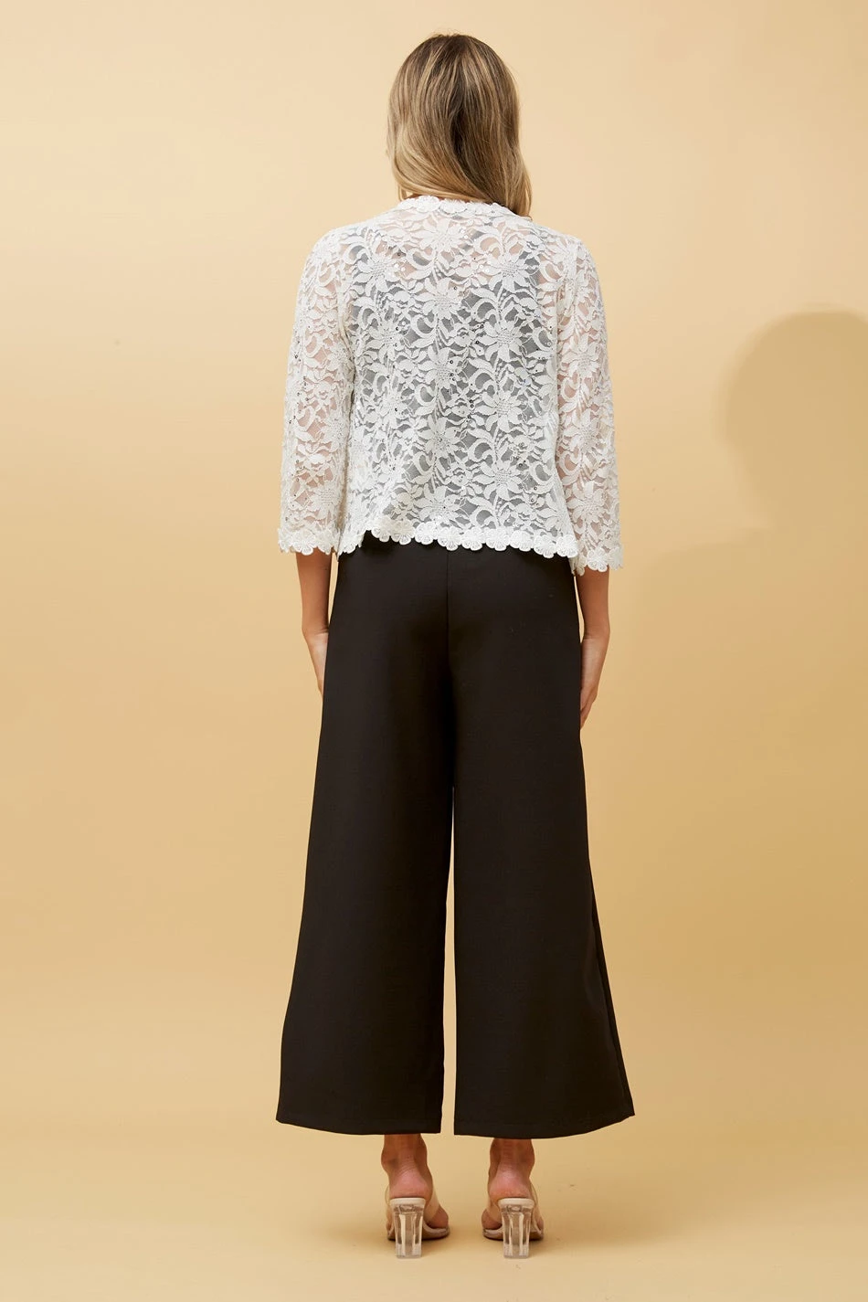 JUSTINE FLORAL SEQUIN LACE CARDIGAN 14 JUSTINE FLORAL SEQUIN LACE CARDIGAN - Image 12