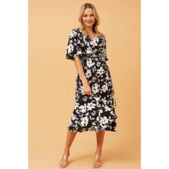 AVALON FLORAL MIDI WRAP DRESS 19 AVALON FLORAL MIDI WRAP DRESS -Femme Connection Sales 6cba61e1c7f05e608d1d90c385d2d4ea