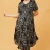 YESSICA PATCHWORK BOHO MIDI DRESS -Femme Connection Sales 6d2a9ddfdaee75a2a11a1d77d1ce85f5