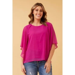 LEILANI SPLIT SLEEVE TOP -Femme Connection Sales 6d3364ca06c7d6d8144f0ae03322dae4