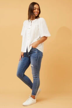 SELENA EMROIDERED TOP -Femme Connection Sales 6d6ad15fcc74337954197f49e321a39b