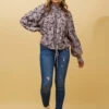 BETH FLORAL BLOUSE -Femme Connection Sales 6d8f6b16ec3aa935e5b052ddce1cc42c
