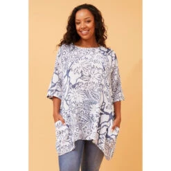 CIA PAISLEY BOHO TUNIC TOP 29 CIA PAISLEY BOHO TUNIC TOP -Femme Connection Sales 6e01b6ff26f237bf553fe80b467093b4
