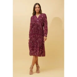 ZANETTA ABSTRACT PRINT TIERED PLEATED MIDI DRESS 28 ZANETTA ABSTRACT PRINT TIERED PLEATED MIDI DRESS -Femme Connection Sales 6ef38ff79d77227054618d24e5956a07