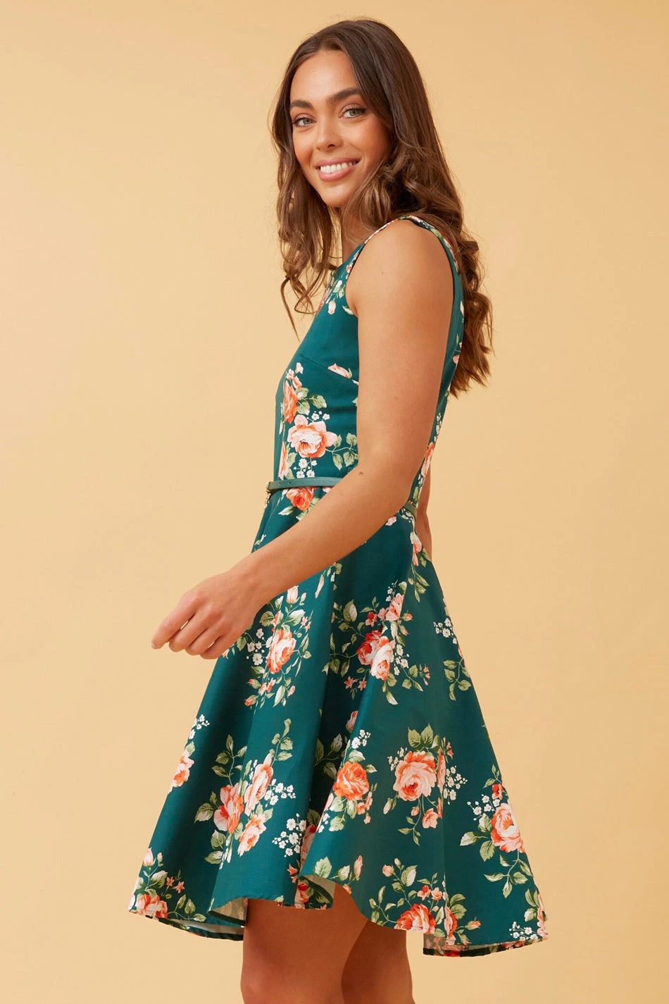 TILLY FLORAL SHORT DRESS 7 TILLY FLORAL SHORT DRESS - Image 5