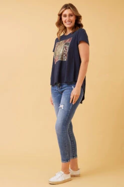 CG FLORAL BOHO GRAPHIC T-SHIRT -Femme Connection Sales 6f620afd9c2db93913d0da1b9d04ff18