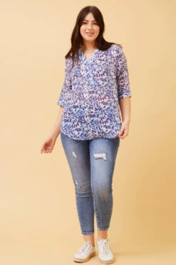 BONDI ABSTRACT BOHO BLOUSE -Femme Connection Sales 702afde0a024f157b11fd3dde4874e6b