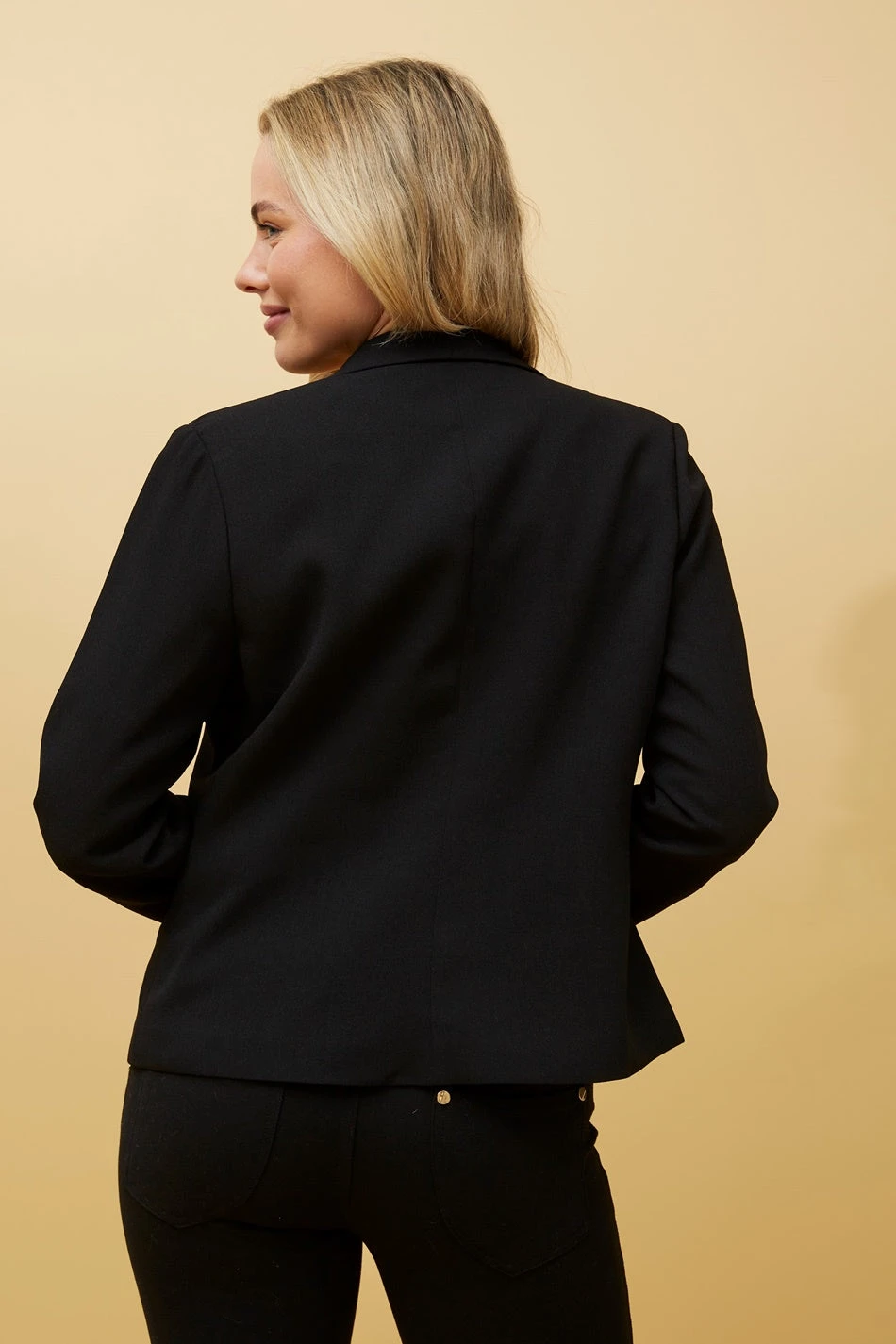 AUDRINA OPEN FRONT LONG SLEEVE JACKET 8 AUDRINA OPEN FRONT LONG SLEEVE JACKET - Image 6