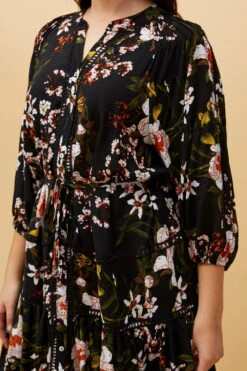 JEANIE FLORAL BOHO SHORT DRESS -Femme Connection Sales 71bfbe288db181ace95b9d3a257e8e7f