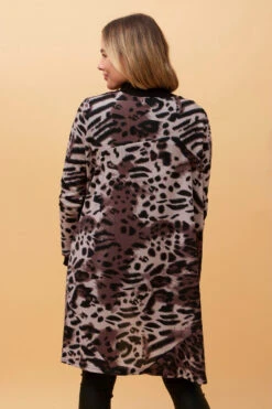 AIDEN ANIMAL PRINT WATERFALL CARDIGAN 18 AIDEN ANIMAL PRINT WATERFALL CARDIGAN -Femme Connection Sales 72555be5d36d5784e91d76eaafc3a3b0