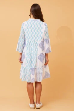 PAGET BOHO TIERED SHORT DRESS -Femme Connection Sales 729906ce616a9c81ce05080e3e7820a1