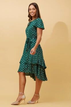 IZZY GOLD TEAR DROPMIDI DRESS -Femme Connection Sales 729bec4032849e68c1bfdfb0fae482c2 dd70ab3d 7264 4391 854a 3150e42146aa