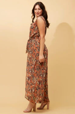 ROSE LEAF PRINT JUMPSUIT 15 ROSE LEAF PRINT JUMPSUIT -Femme Connection Sales 73b70f2f1bc90f9b4547d0f1a506c2d2