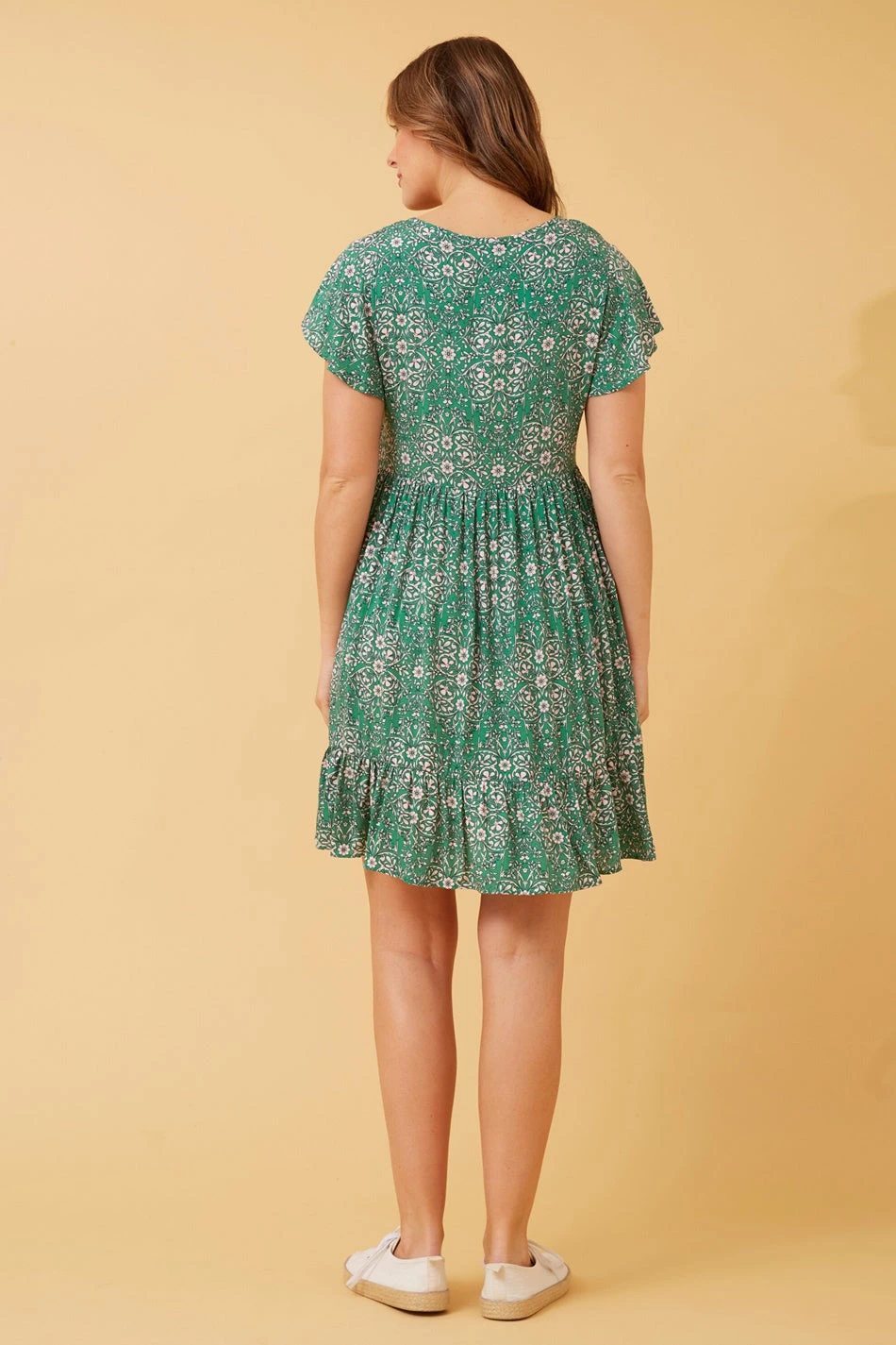 TULIP FLORAL BABYDOLL DRESS 8 TULIP FLORAL BABYDOLL DRESS - Image 6