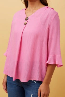 RUE BUTTON DETAIL TOP 39 RUE BUTTON DETAIL TOP -Femme Connection Sales 73ce58c92a15aec8680e839924931f84