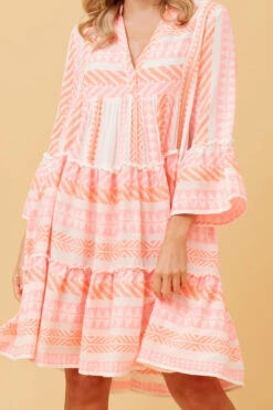 AMIRA JAQUARD BOHO SHORT DRESS -Femme Connection Sales 7416f882b35479a1d6c6624993cdac8c