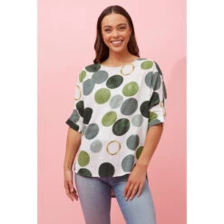 TARA POLKA DOT TOP -Femme Connection Sales 741cf97073c6f90a9dd67a33637301e8