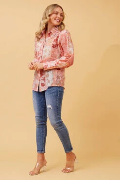 VELLE FLORAL BOHO SHIRT 13 VELLE FLORAL BOHO SHIRT -Femme Connection Sales 744b4629b838f5fe2196c7896d034717
