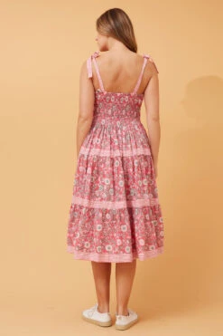 RADA FLORAL MIDI DRESS -Femme Connection Sales 75683f04b8fa92b5d358afadfa447091