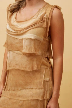 SUZY SLEEVELESS TIERED DRESS -Femme Connection Sales 756e8794f6f18af47c2117aa7dbe02a9