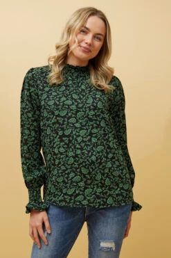 DIANA FLORAL PRINT BLOUSE -Femme Connection Sales 75d26f629e6dc0ce3a426ec5f82e64e4