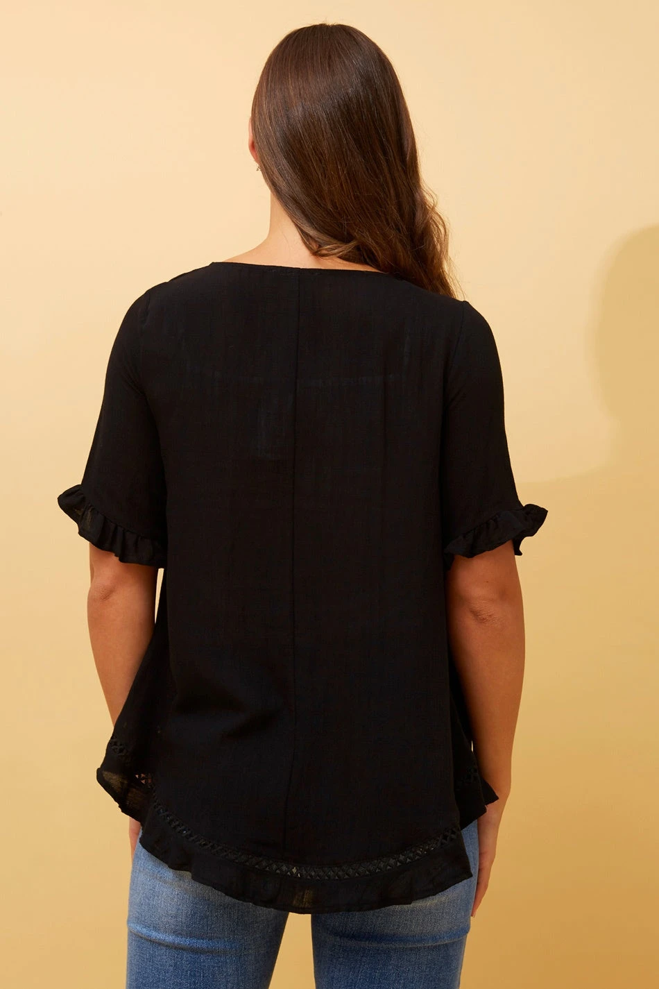 JAYDON LACE TRIM TOP 9 JAYDON LACE TRIM TOP - Image 7