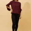FLUTE SLEEVES BLOUSE -Femme Connection Sales 77aefaec6420a75c955322a570544a31