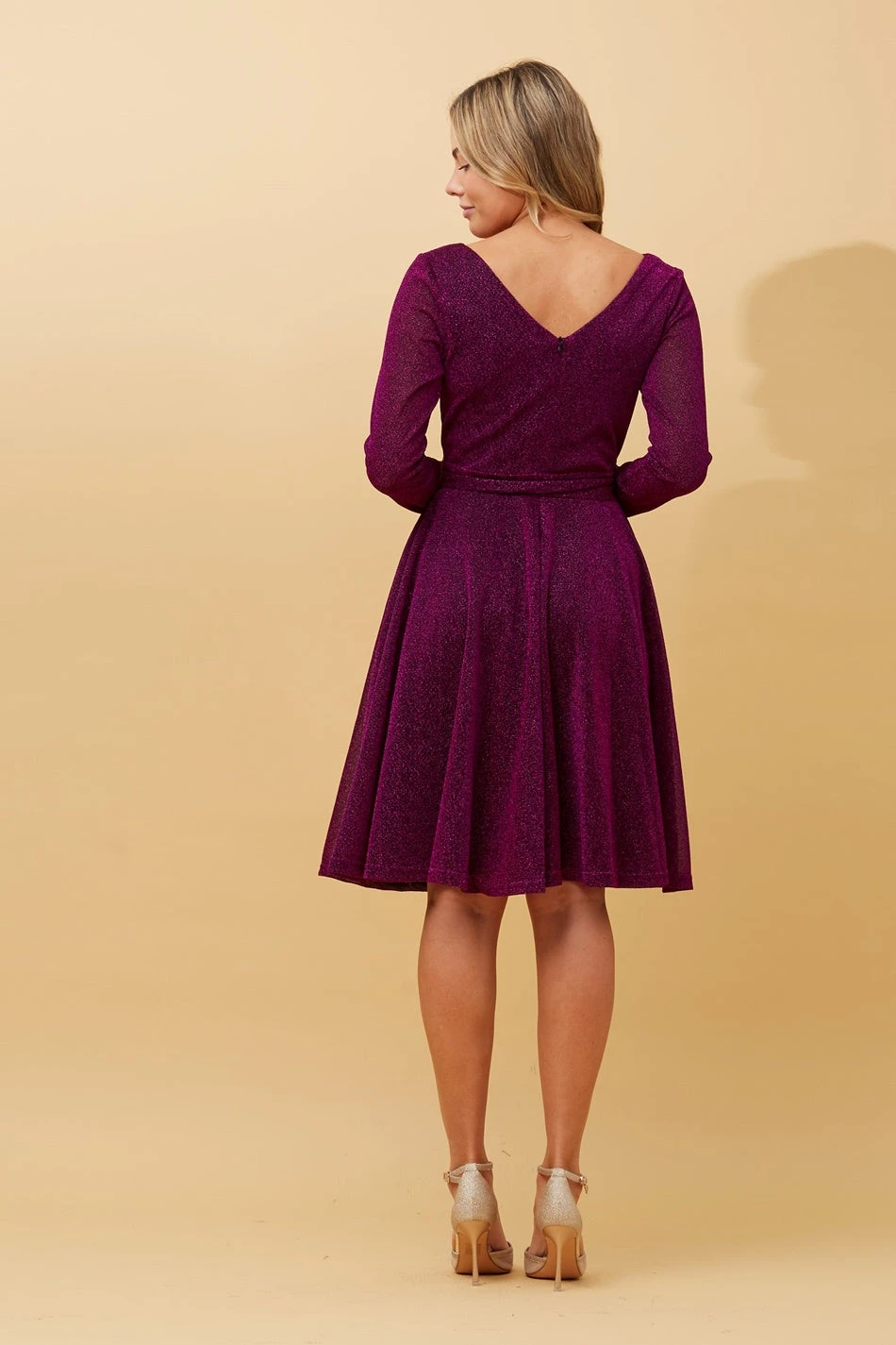 SHORT GLITTER DRESS 18 SHORT GLITTER DRESS - Image 16