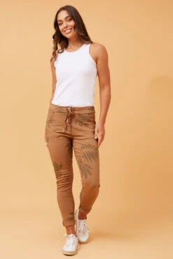 JANJA FOIL PRINT JOGGER PANTS 37 JANJA FOIL PRINT JOGGER PANTS -Femme Connection Sales 7863b45402cac7a565812d2c69c146d5