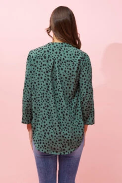 SPICY ANIMAL PRINT BLOUSE -Femme Connection Sales 78b0b5912626aa63a72bc54e98d3d6e2