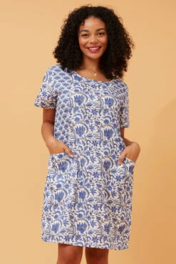 BELITA FLORAL PRINT DRESS -Femme Connection Sales 79959dd07db1403c5736341d40418f56
