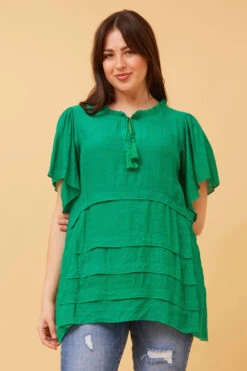 COLLETTE FRILL NECK TOP -Femme Connection Sales 79e59899bf869076f13e049393179913 c1cf007d 3903 4f08 9ea5 50b292b48c9e