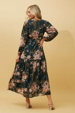 CRYSTELLE FLORAL MAXI DRESS -Femme Connection Sales 79f88069f1c999d6368094293712ebe4