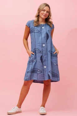 RIMINI TRIBAL PRINT LINEN DRESS -Femme Connection Sales 7a6cbe7f1f100045b79fd98b3b60f71f 115f14a8 16f1 4855 a7c2 397dd4d0287a