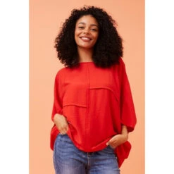 YURI OVERSIZED TOP -Femme Connection Sales 7b7b610eb71955f4a74a73e7e9b8fb2e