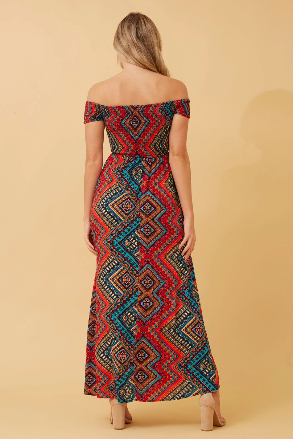 ROBIN ABSTRACT BOHO MAXI DRESS 9 ROBIN ABSTRACT BOHO MAXI DRESS - Image 7