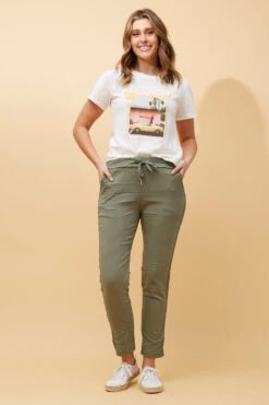 JANJA STUDDED JOGGER PANTS -Femme Connection Sales 7bfa4bbab4583da41076217be2613ad8