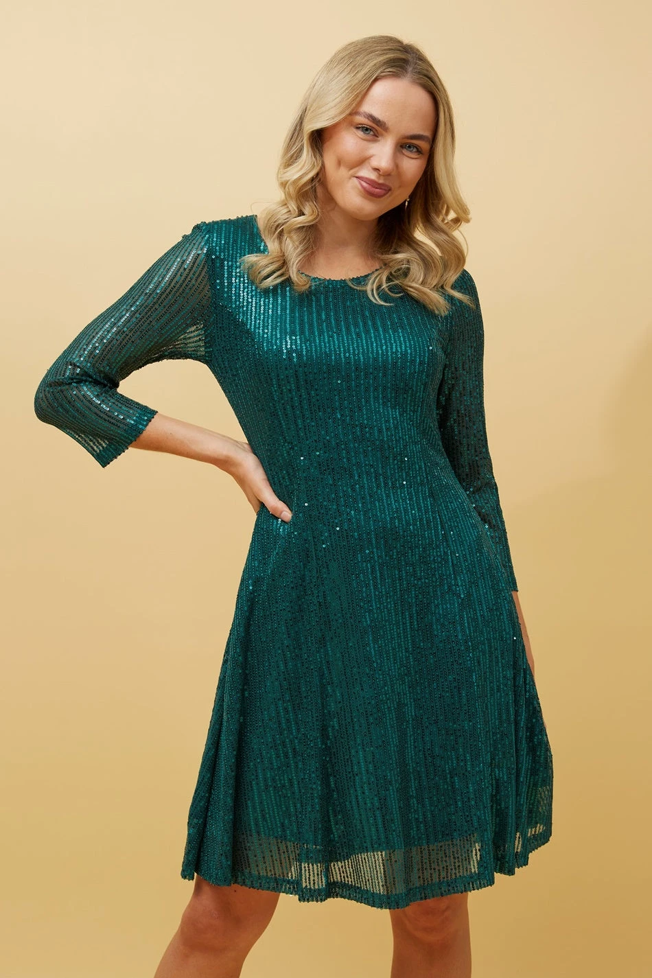 CAMILA SEQUIN SHORT DRESS 10 CAMILA SEQUIN SHORT DRESS - Image 8