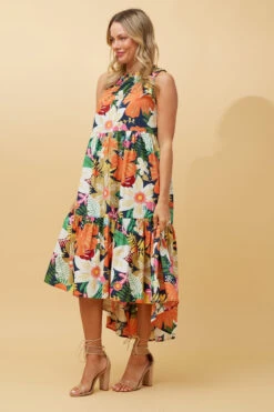 DREW FLORAL TRAPEZE DRESS 17 DREW FLORAL TRAPEZE DRESS -Femme Connection Sales 7e8692e389c1c29f873b8914b5e3d2d8