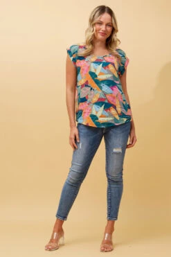 Stella SHELLY LEAF PRINT SHELL TOP -Femme Connection Sales 7efbd05bdfbd6b3ca24e6efc8ed0312f f7c31d49 3cbe 443b a935 d0a52fe7e981