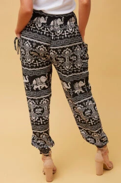 ANIMAL PRINT BOHO HAREM PANTS -Femme Connection Sales 7f4629038594c8774af3c750f688da3e