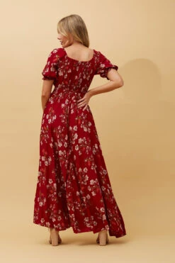 DAISY FLORAL BOHO MAXI DRESS -Femme Connection Sales 7fbf62b0690b762a3d75a0fb66352691